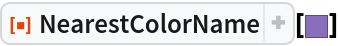 ResourceFunction["NearestColorName"][
RGBColor[0.536757463400344, 0.43489008715454225`, 0.7325689833763229]]