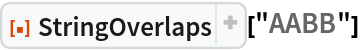 ResourceFunction["StringOverlaps"]["AABB"]